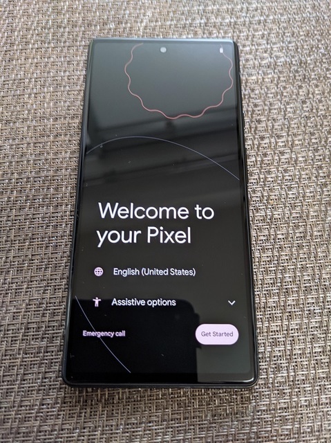 Pixel6を初期設定してみた（画像あり）: Pixel8a 使い方ブログ(元Pixel6 2024年5月17日まで)